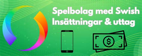 Spelbolag med Swish .